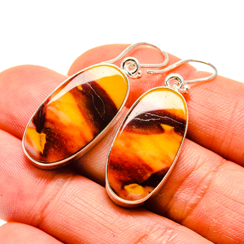 Mookaite Earrings handcrafted by Ana Silver Co - EARR413418