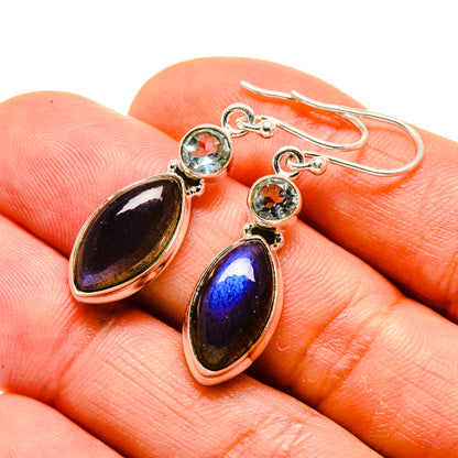 Labradorite Earrings handcrafted by Ana Silver Co - EARR413420