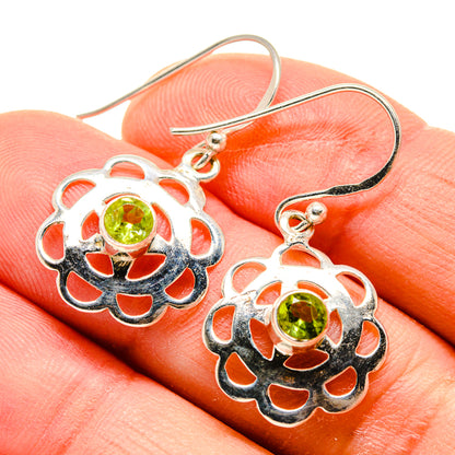 Peridot Earrings handcrafted by Ana Silver Co - EARR413455