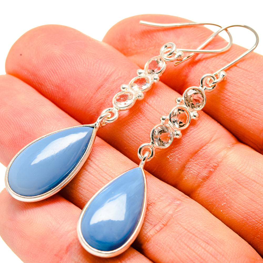 Owyhee Opal Earrings handcrafted by Ana Silver Co - EARR413469