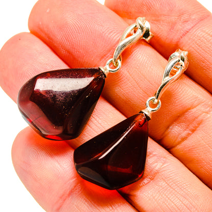 Baltic Amber Earrings handcrafted by Ana Silver Co - EARR413527