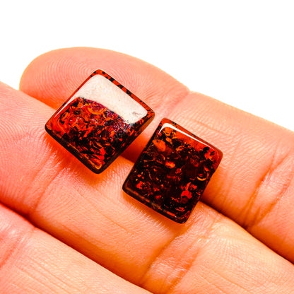 Baltic Amber Earrings handcrafted by Ana Silver Co - EARR413538