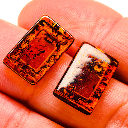 Baltic Amber Earrings handcrafted by Ana Silver Co - EARR413546