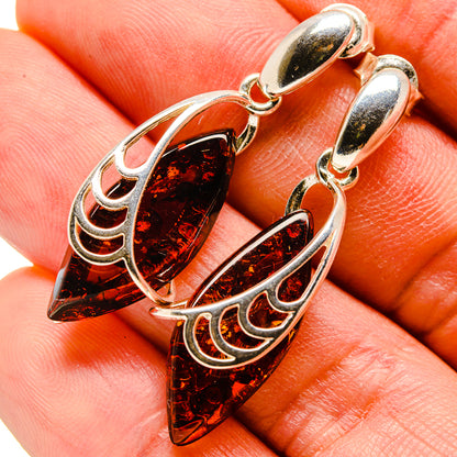 Baltic Amber Earrings handcrafted by Ana Silver Co - EARR413579