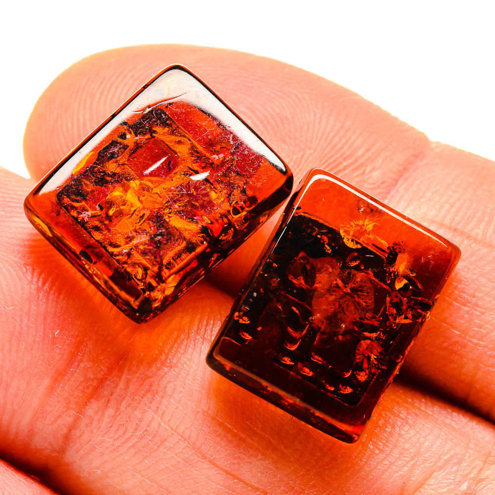 Baltic Amber Earrings handcrafted by Ana Silver Co - EARR413606