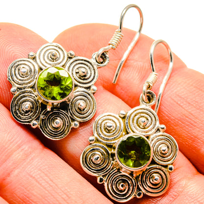 Peridot Earrings handcrafted by Ana Silver Co - EARR413631