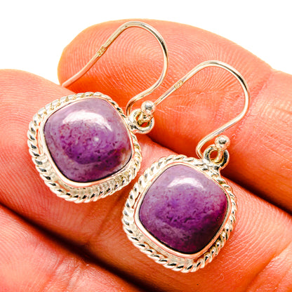 Stichtite Earrings handcrafted by Ana Silver Co - EARR413671