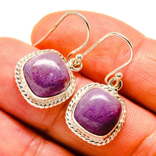 Stichtite Earrings handcrafted by Ana Silver Co - EARR413671