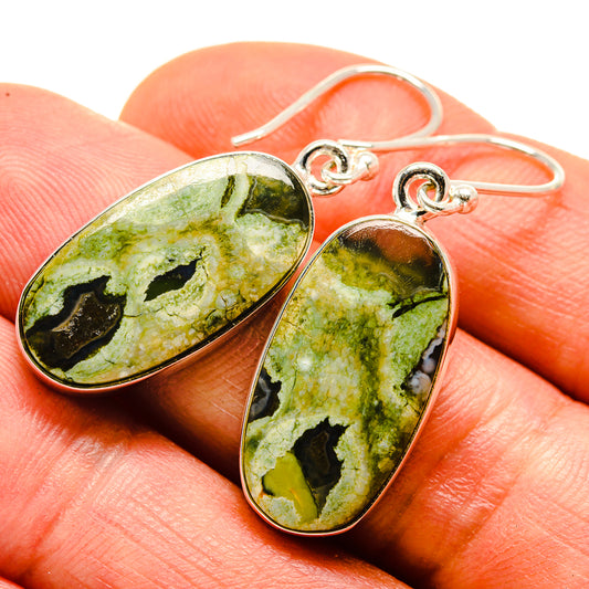 Rainforest Opal Earrings handcrafted by Ana Silver Co - EARR413695