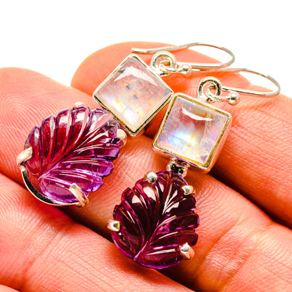 Amethyst Earrings handcrafted by Ana Silver Co - EARR413713