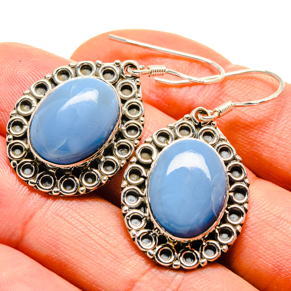 Owyhee Opal Earrings handcrafted by Ana Silver Co - EARR413716