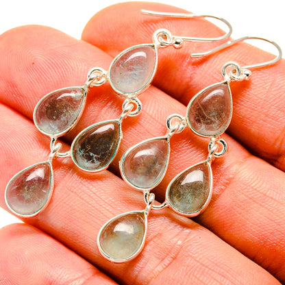 Aquamarine Earrings handcrafted by Ana Silver Co - EARR413722