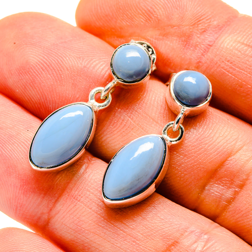 Owyhee Opal Earrings handcrafted by Ana Silver Co - EARR413735