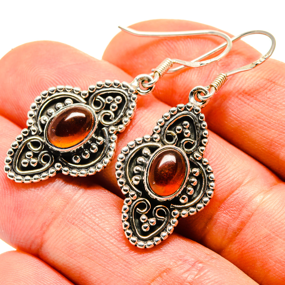 Citrine Earrings handcrafted by Ana Silver Co - EARR413760
