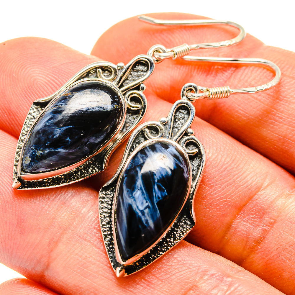 Pietersite Earrings handcrafted by Ana Silver Co - EARR413764