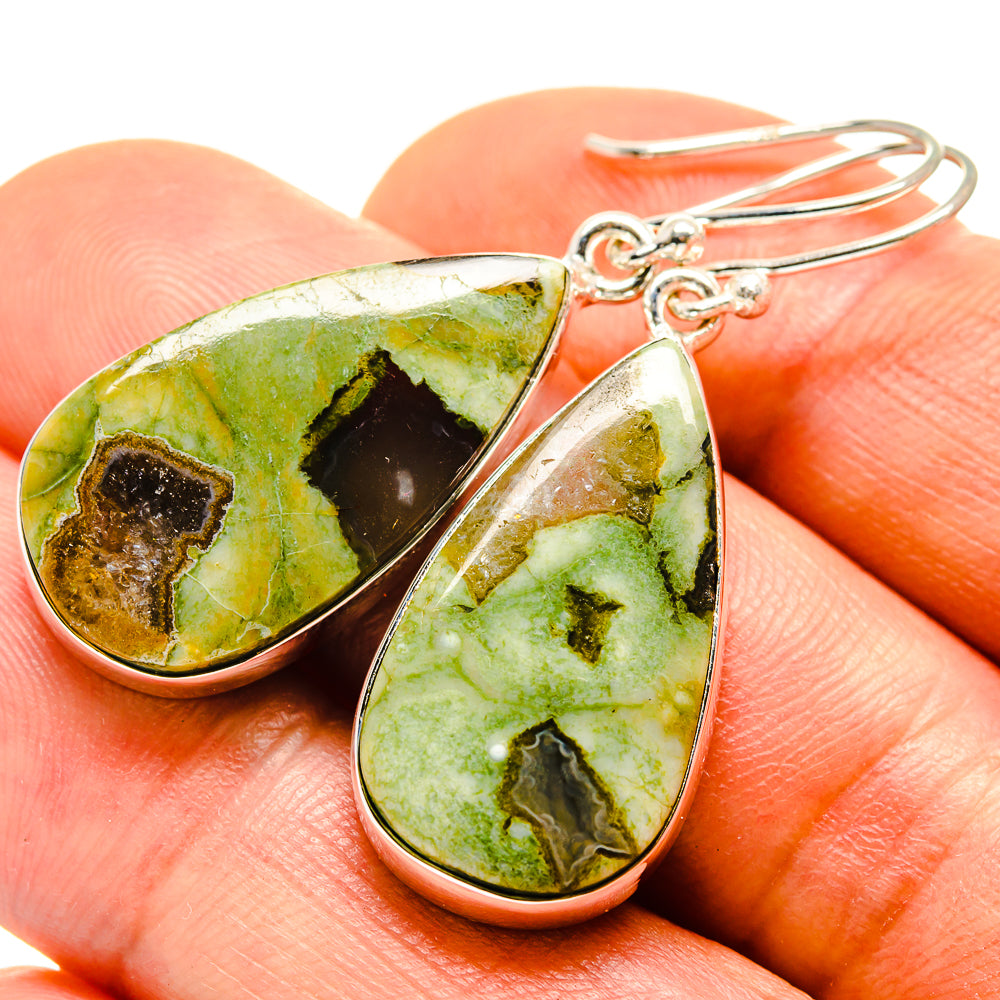 Rainforest Opal Earrings handcrafted by Ana Silver Co - EARR413781