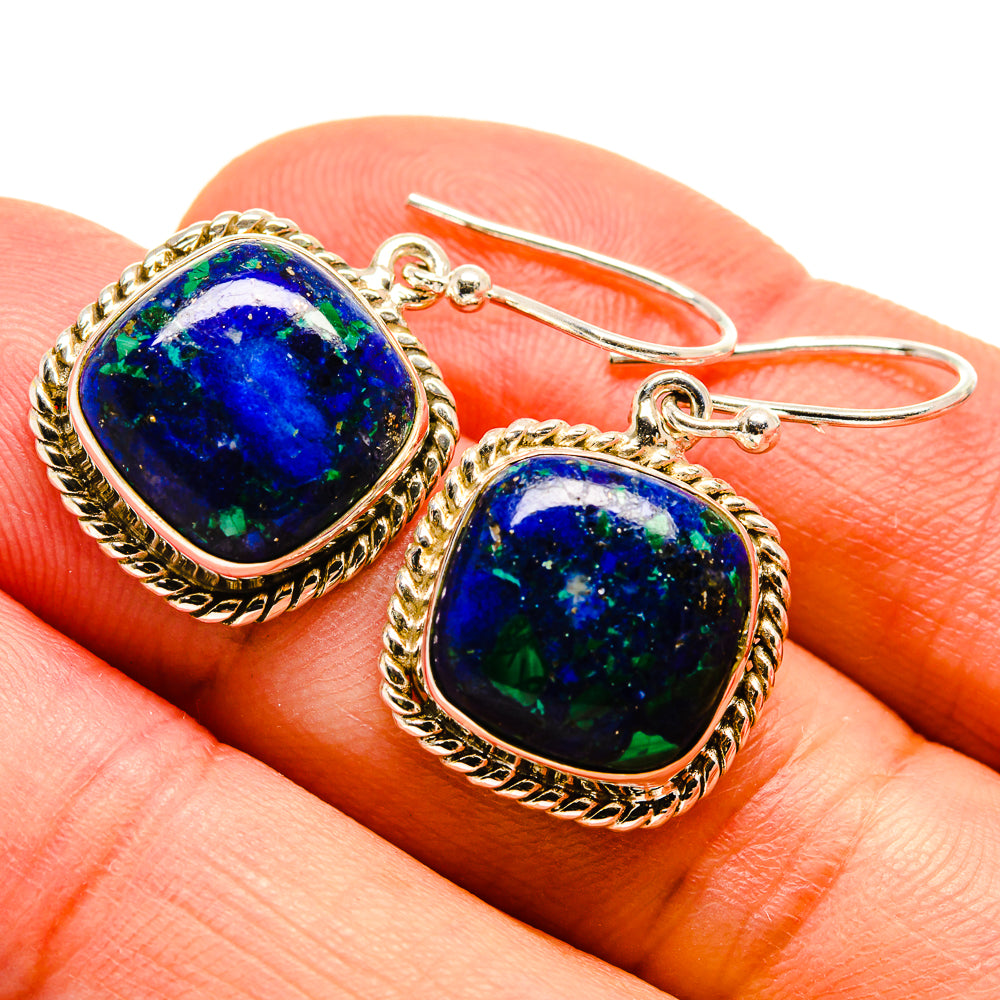 Azurite Earrings handcrafted by Ana Silver Co - EARR413825