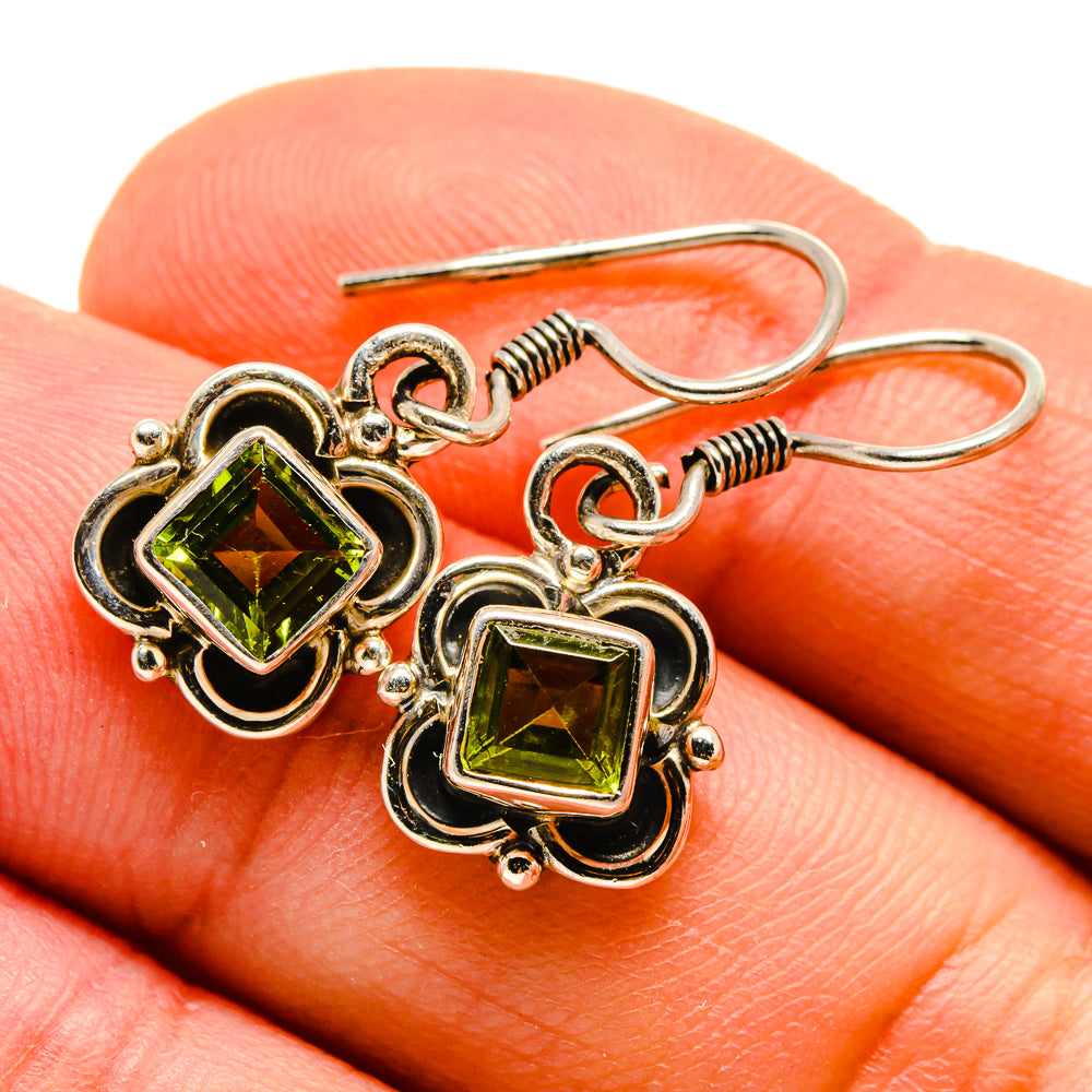 Peridot Earrings handcrafted by Ana Silver Co - EARR413829