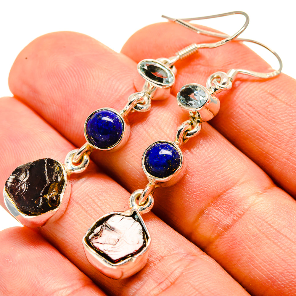 Garnet Earrings handcrafted by Ana Silver Co - EARR413877