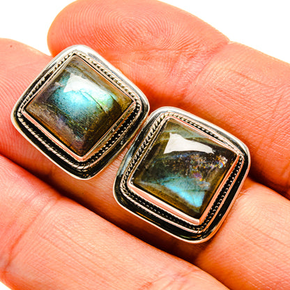 Labradorite Earrings handcrafted by Ana Silver Co - EARR413883