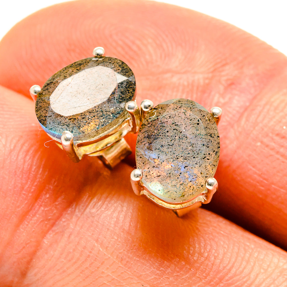 Labradorite Earrings handcrafted by Ana Silver Co - EARR413892