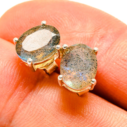 Labradorite Earrings handcrafted by Ana Silver Co - EARR413892
