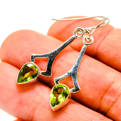 Peridot Earrings handcrafted by Ana Silver Co - EARR413917