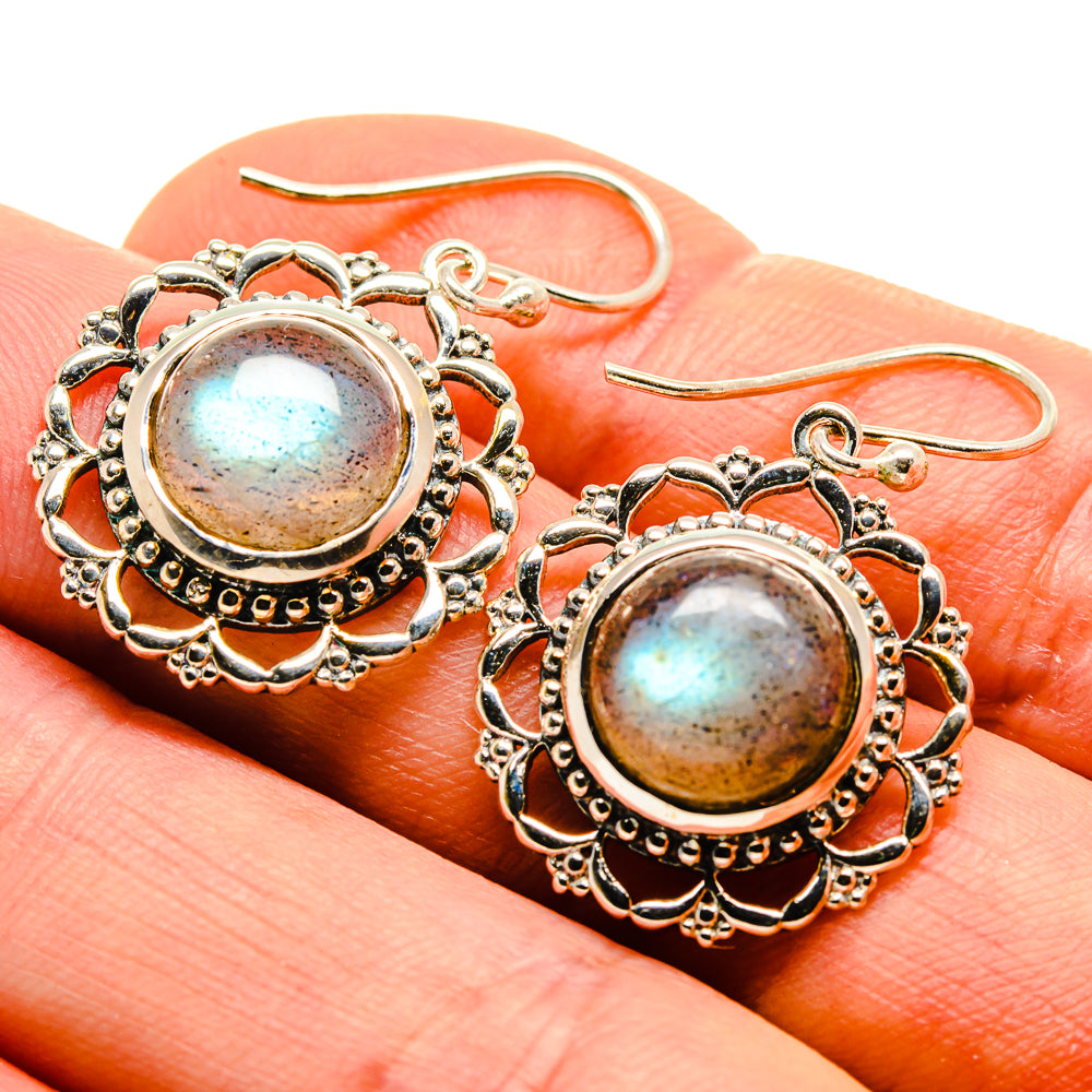 Labradorite Earrings handcrafted by Ana Silver Co - EARR413920