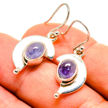 Tanzanite Earrings handcrafted by Ana Silver Co - EARR413930