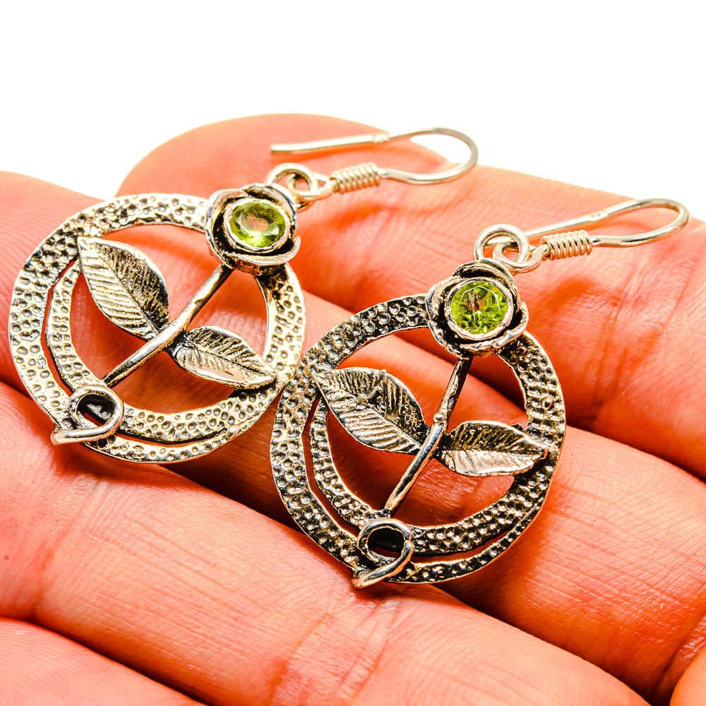 Peridot Earrings handcrafted by Ana Silver Co - EARR413951
