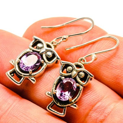 Amethyst Earrings handcrafted by Ana Silver Co - EARR413957