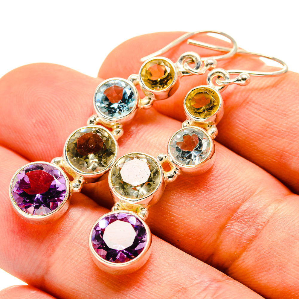 Amethyst Earrings handcrafted by Ana Silver Co - EARR413958