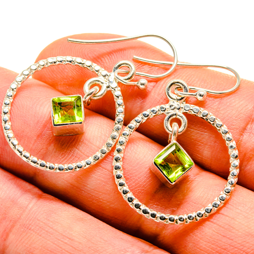 Peridot Earrings handcrafted by Ana Silver Co - EARR413961