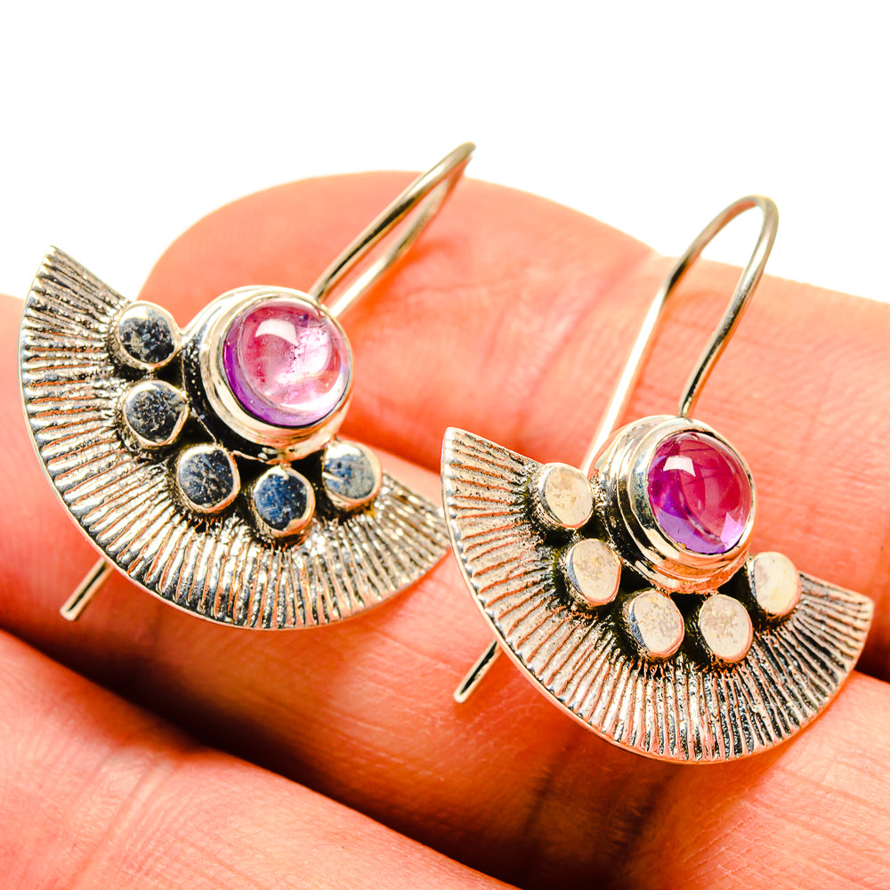 Amethyst Earrings handcrafted by Ana Silver Co - EARR413977