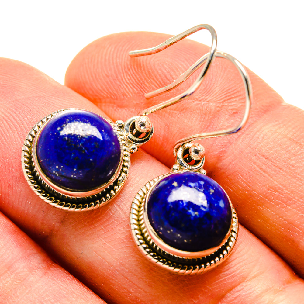 Lapis Lazuli Earrings handcrafted by Ana Silver Co - EARR413992