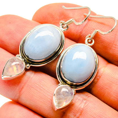 Owyhee Opal Earrings handcrafted by Ana Silver Co - EARR414037