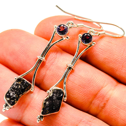 Tanzanite Earrings handcrafted by Ana Silver Co - EARR414106