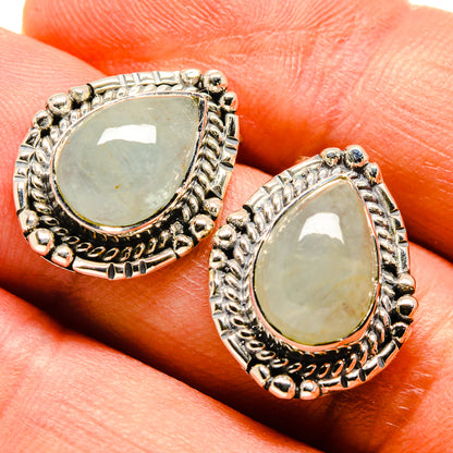 Aquamarine Earrings handcrafted by Ana Silver Co - EARR414196