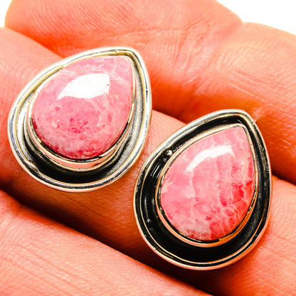 Rhodochrosite Earrings handcrafted by Ana Silver Co - EARR414201