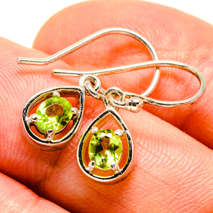 Peridot Earrings handcrafted by Ana Silver Co - EARR414234