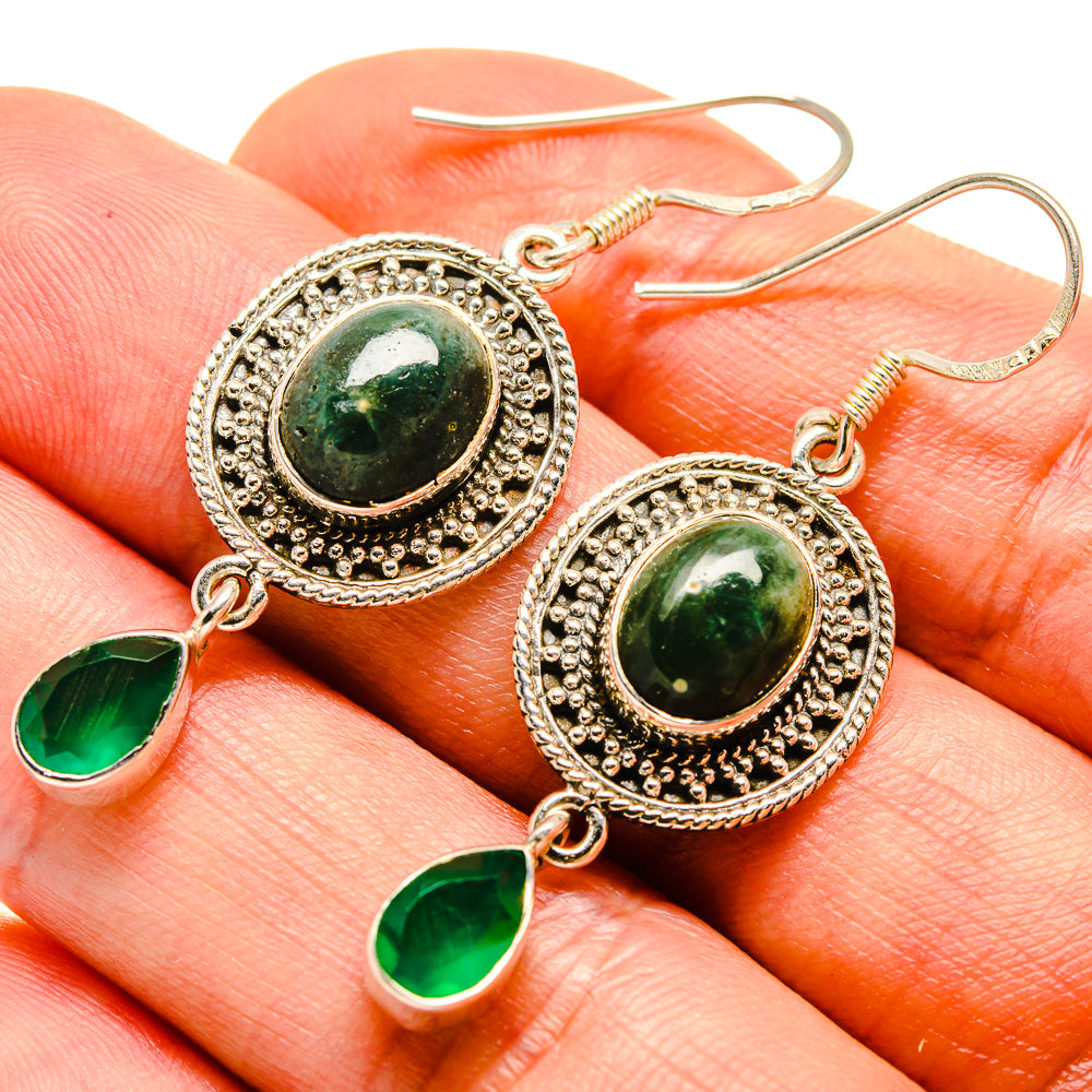 Ocean Jasper Earrings handcrafted by Ana Silver Co - EARR414258