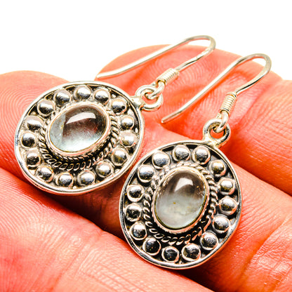Aquamarine Earrings handcrafted by Ana Silver Co - EARR414303