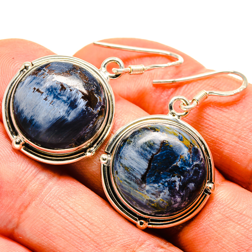 Pietersite Earrings handcrafted by Ana Silver Co - EARR414330