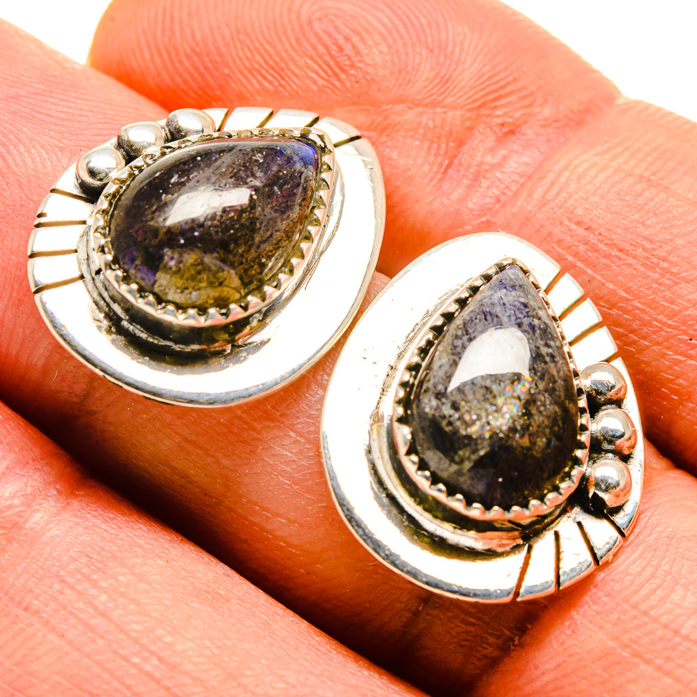 Labradorite Earrings handcrafted by Ana Silver Co - EARR414372