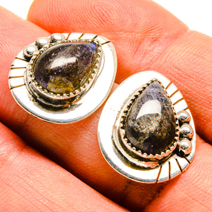 Labradorite Earrings handcrafted by Ana Silver Co - EARR414372
