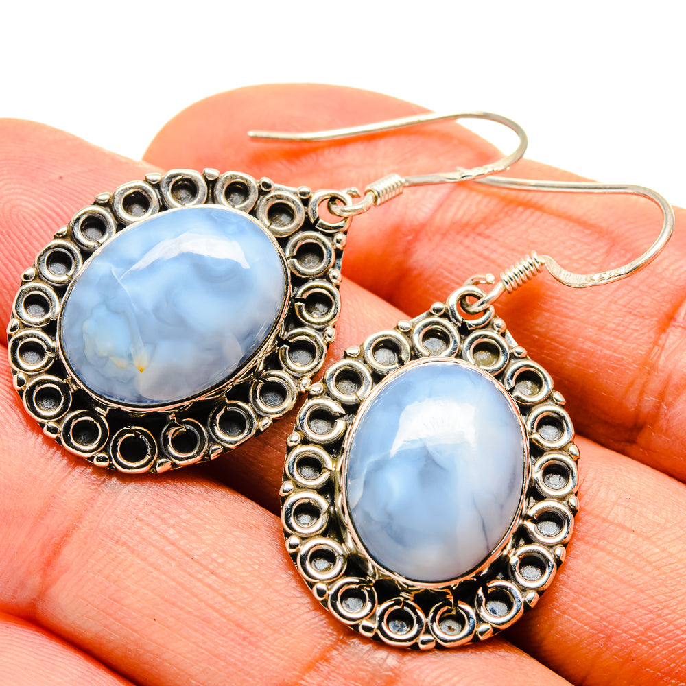 Owyhee Opal Earrings handcrafted by Ana Silver Co - EARR414411