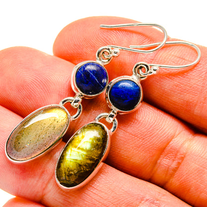 Labradorite Earrings handcrafted by Ana Silver Co - EARR414505