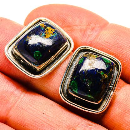 Azurite Earrings handcrafted by Ana Silver Co - EARR414534