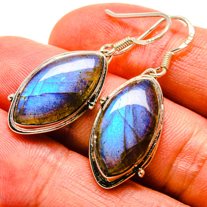 Labradorite Earrings handcrafted by Ana Silver Co - EARR414546