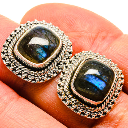 Labradorite Earrings handcrafted by Ana Silver Co - EARR414602